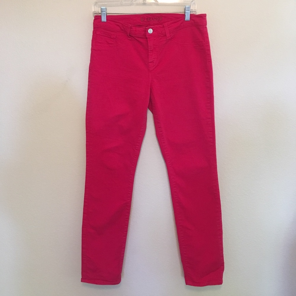 J Brand Shock Pink Skinny